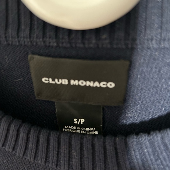 Club Monaco pullover crewneck sweater - sz S - Picture 4 of 5